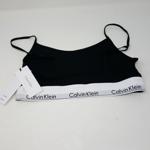 Calvin Klein Skinny Strap Bralette - Picture 2 of 6